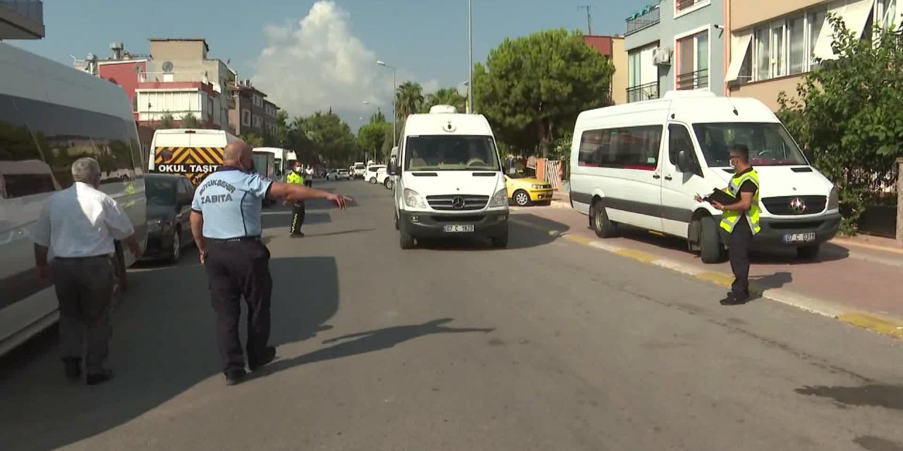 ANTALYA BÜYÜKŞEHİR’DEN ÖĞRENCİ SERVİSLERİNE SIKI DENETİM