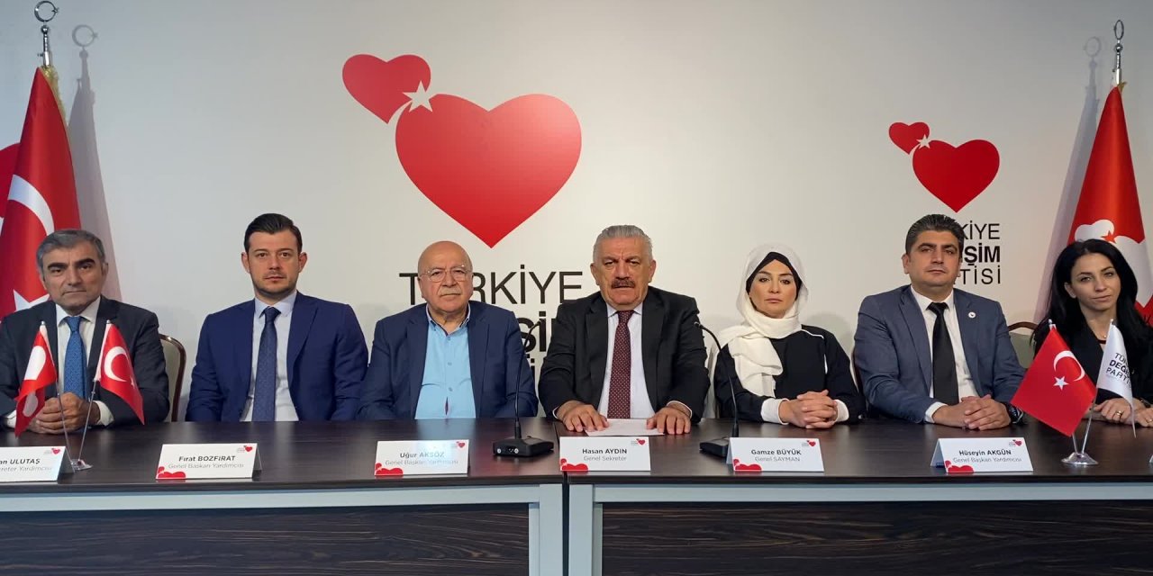 TÜRKİYE DEĞİŞİM PARTİSİ'NDEN BİR İLK: GENEL BAŞKAN TÜM ÜYELER TARAFINDAN SEÇİLECEK