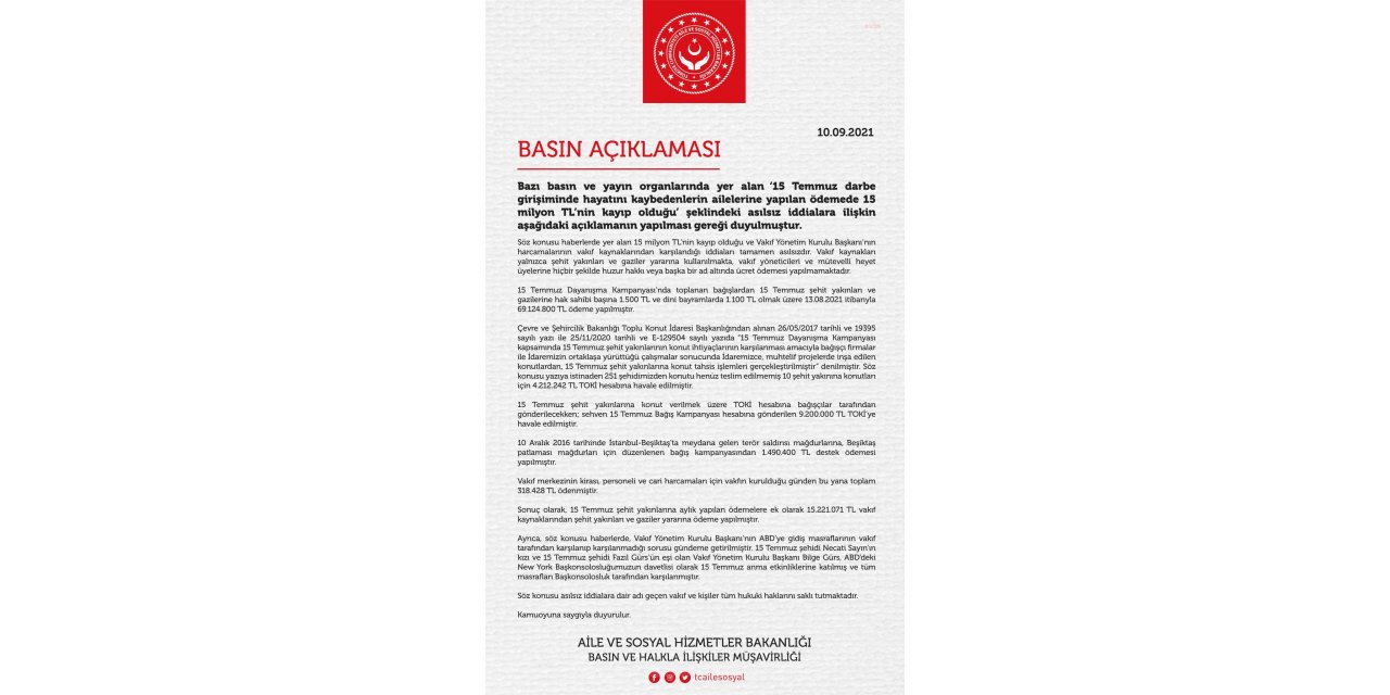 CHP’Lİ EMİR’DEN AİLE BAKANLIĞI’NIN “SEHVEN” AÇIKLAMASINA “SEHVEN” SORUSU