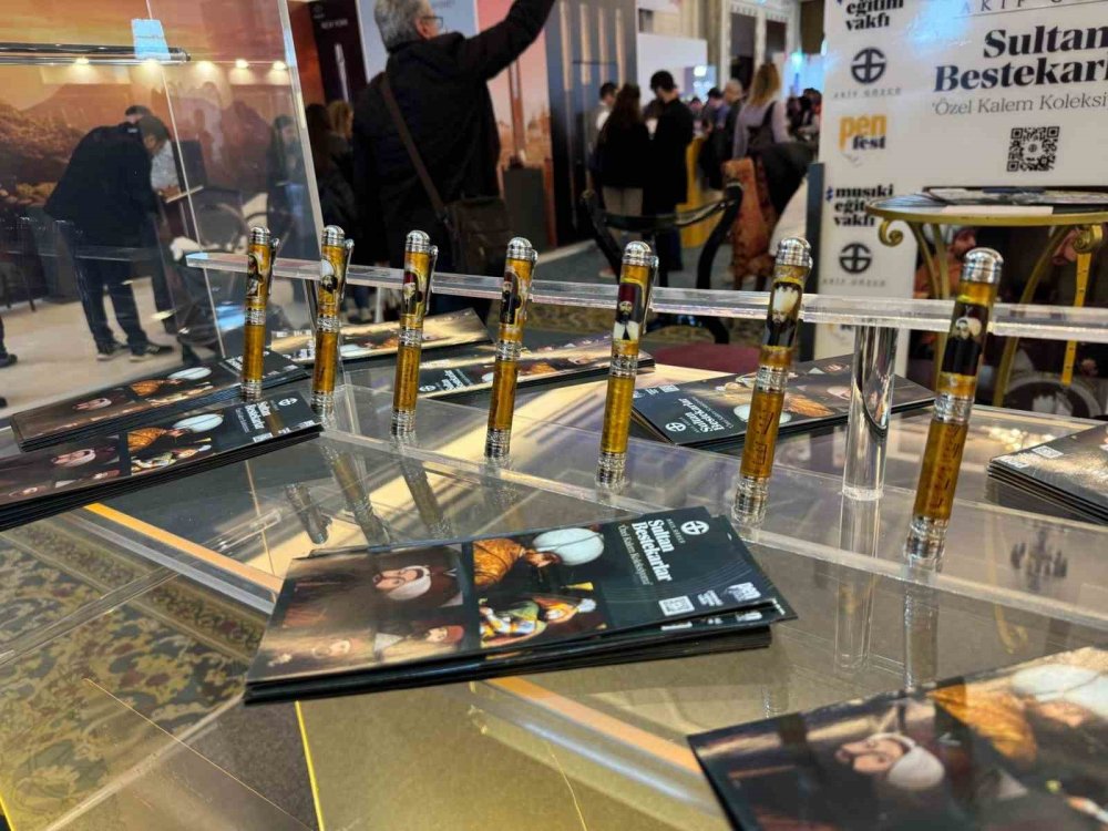 FESTİVALDEKİ EN PAHALI KALEM İSE YAKLAŞIK 3 MİLYON LİRAYLA GÖRÜCÜYE ÇIKTI