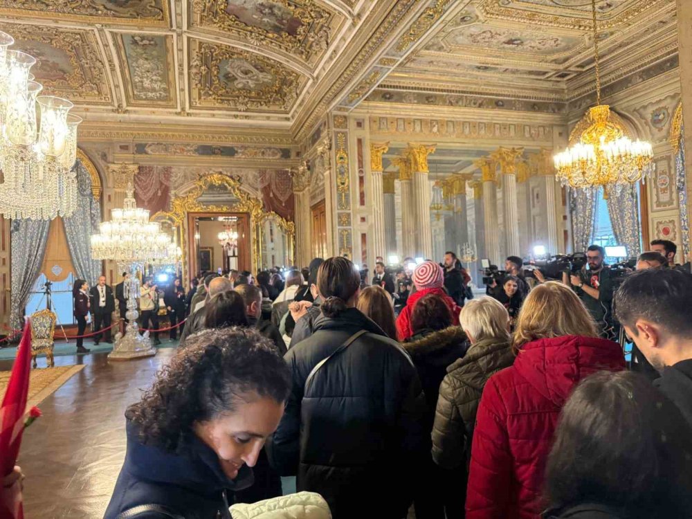 GAZİ MUSTAFA KEMAL ATATÜRK, VEFATININ 86. YIL DÖNÜMÜNDE DOLMABAHÇE SARAYI’NDA ANILDI
