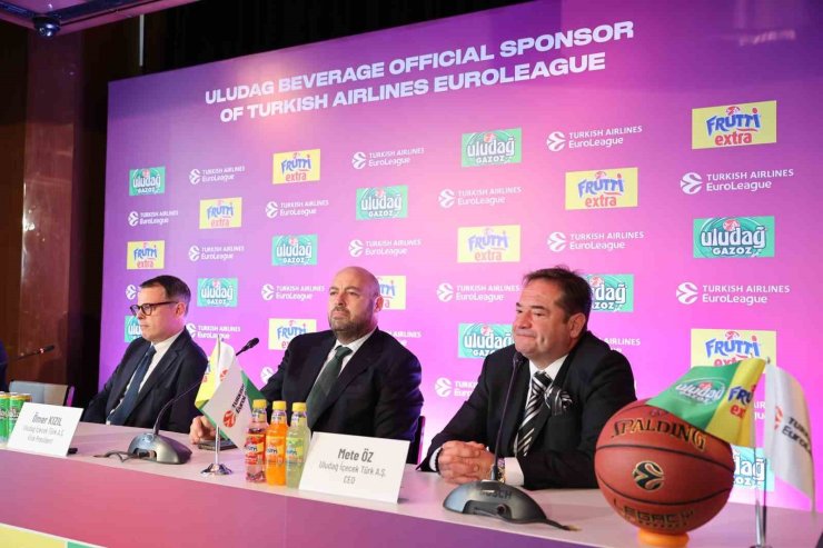 ULUDAĞ İÇECEK İLE TURKİSH AİRLİNES EUROLEAGUE ARASINDA İŞBİRLİĞİ ANLAŞMASI