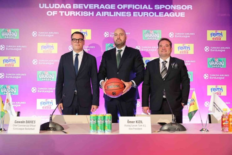 ULUDAĞ İÇECEK İLE TURKİSH AİRLİNES EUROLEAGUE ARASINDA İŞBİRLİĞİ ANLAŞMASI