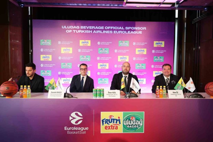 ULUDAĞ İÇECEK İLE TURKİSH AİRLİNES EUROLEAGUE ARASINDA İŞBİRLİĞİ ANLAŞMASI