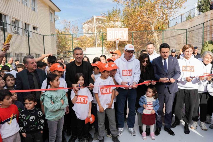 BİDEV, 10. BASKETBOL SAHASINI ADIYAMAN’DA AÇTI