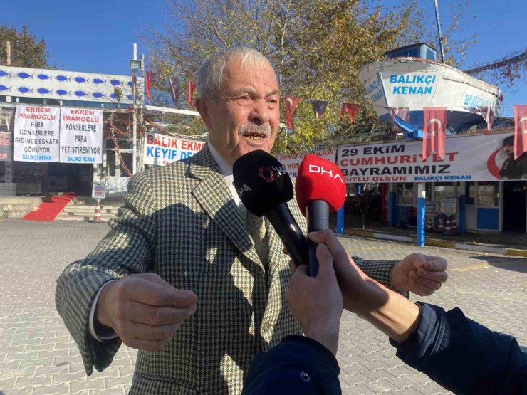 İMAMOĞLU’NA TEPKİ İÇİN BAL MUMU KÖPEK BALIĞINI TİNER DÖKÜP YAKTI