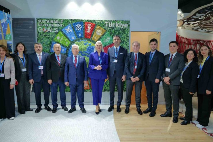 BAŞKAN GÖKHAN YÜKSEL, COP29’DA KONUŞTU