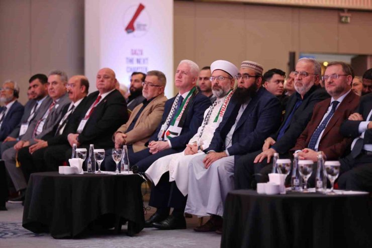 DİYANET İŞLERİ BAŞKANI ERBAŞ: "GAZZE’NİN YENİDEN İNŞASI TÜM İNSANLIĞIN GÖREVİDİR"