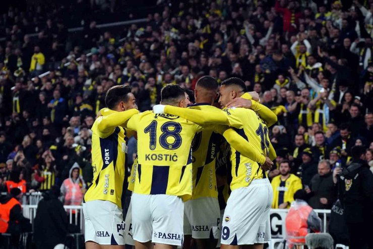 TRENDYOL SÜPER LİG: FENERBAHÇE: 1 - GAZİANTEP FK: 0 (MAÇ DEVAM EDİYOR)