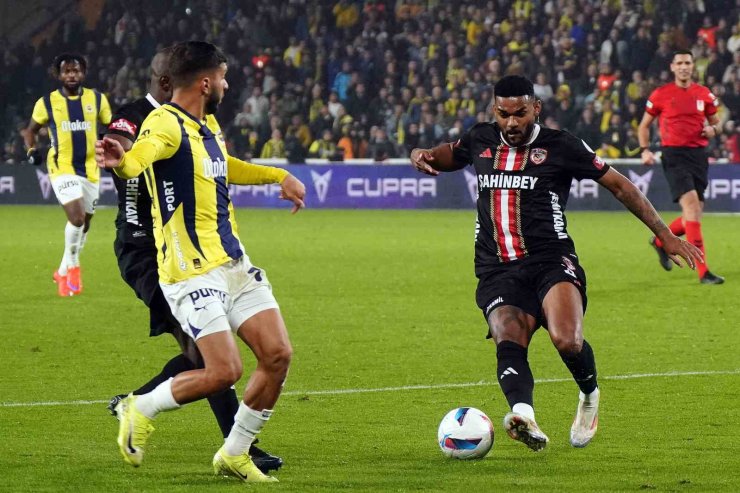 TRENDYOL SÜPER LİG: FENERBAHÇE: 3 - GAZİANTEP FK: 1 (MAÇ SONUCU)
