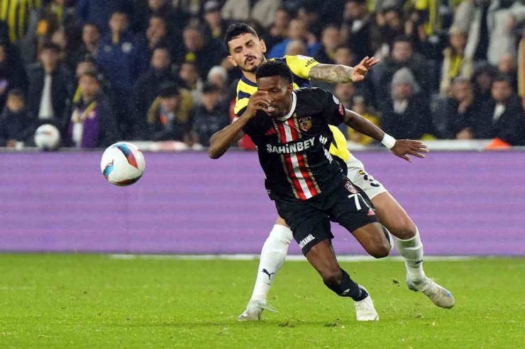 TRENDYOL SÜPER LİG: FENERBAHÇE: 3 - GAZİANTEP FK: 1 (MAÇ SONUCU)