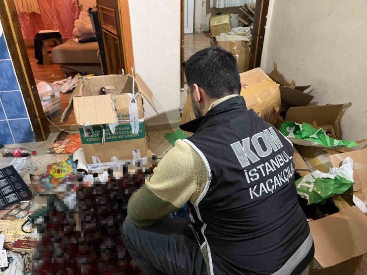 SULTANGAZİ VE FATİH’TE KAÇAK VE SAHTE ALKOL OPERASYONU: 1 GÖZALTI
