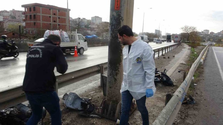 PENDİK’TE İKİ MOTOSİKLET ÇARPIŞTI: 1 ÖLÜ, 1 YARALI