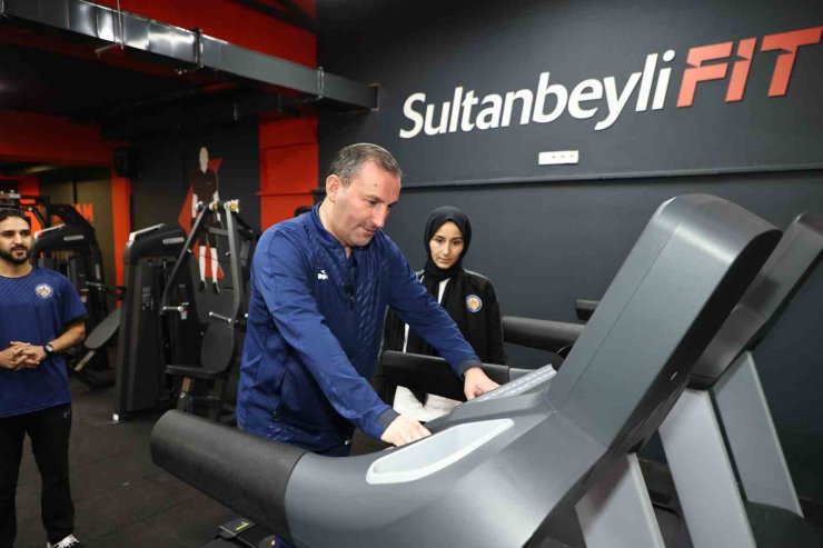 SULTANBEYLİ BELEDİYESİ’NDEN HALKA ÜCRETSİZ FİTNESS HİZMETİ
