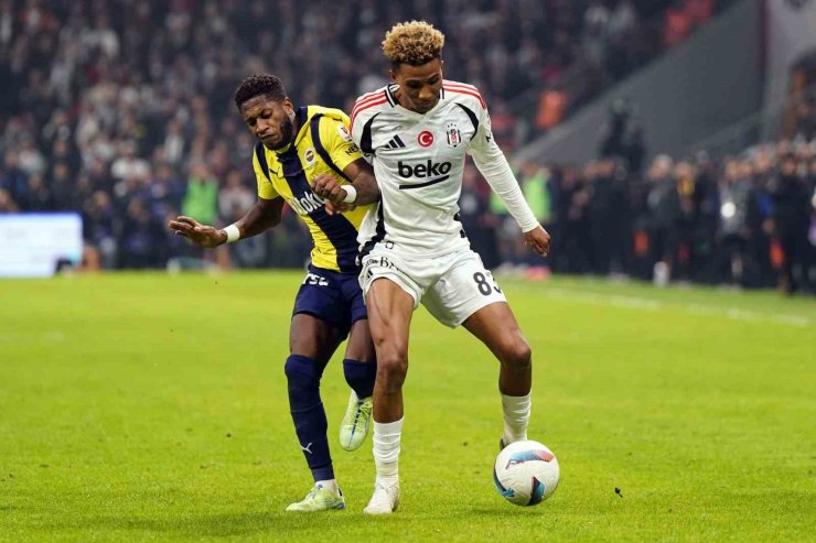 TRENDYOL SÜPER LİG: BEŞİKTAŞ: 1 - FENERBAHÇE: 0 (MAÇ SONUCU)