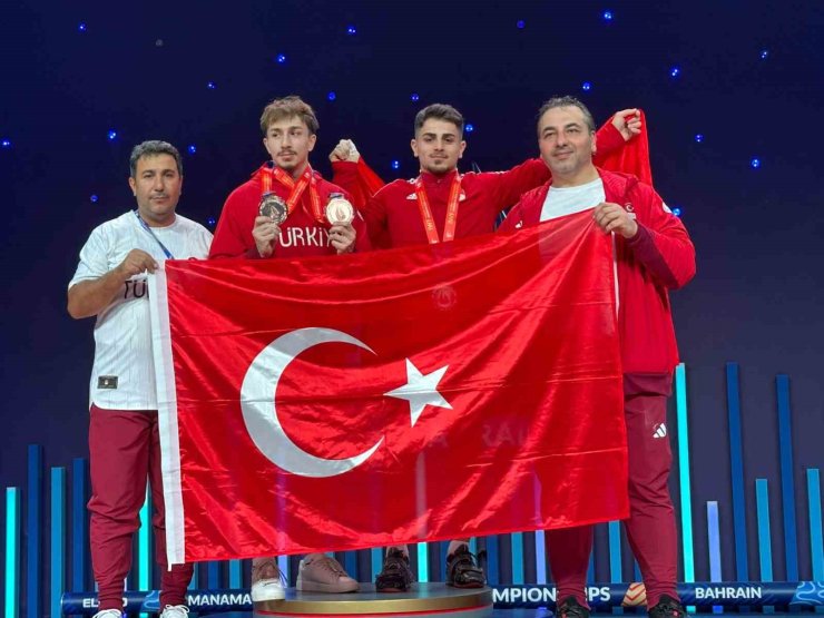 DÜNYA HALTER ŞAMPİYONASI’NDA 3 MADALYA