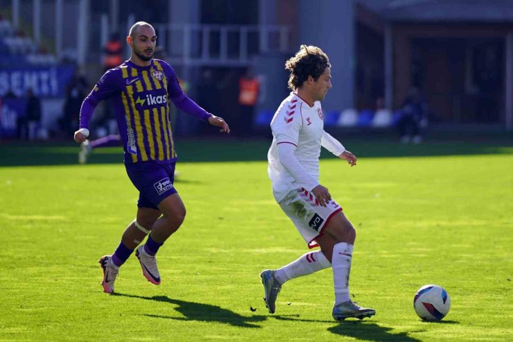 TRENDYOL SÜPER LİG: EYÜPSPOR: 0 - SAMSUNSPOR: 0 (İLK YARI)