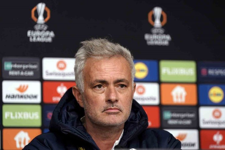 JOSE MOURİNHO: "ZOR BİR MAÇ OLACAĞINI DÜŞÜNÜYORUM"