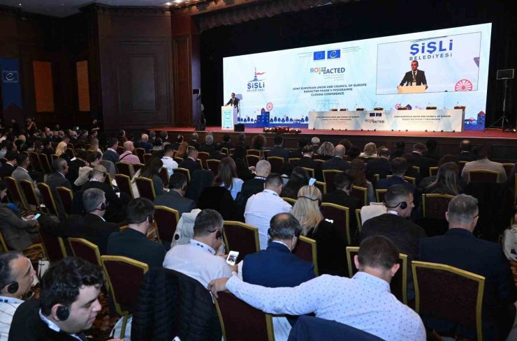 ŞİŞLİ BELEDİYESİ 7 ÜLKENİN KATILDIĞI ROMACTED II KONFERANSINA EV SAHİPLİĞİ YAPTI