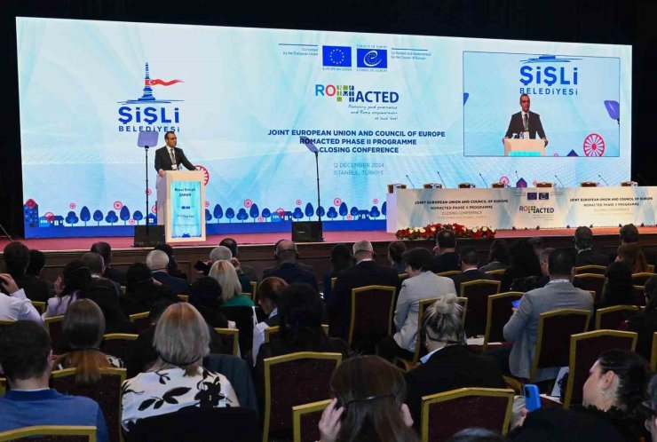 ŞİŞLİ BELEDİYESİ 7 ÜLKENİN KATILDIĞI ROMACTED II KONFERANSINA EV SAHİPLİĞİ YAPTI