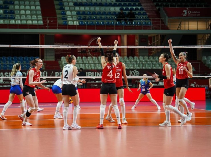 THY KADIN VOLEYBOL TAKIMI, CEV KUPASI’NDA PLAY-OFF TURUNA YÜKSELDİ