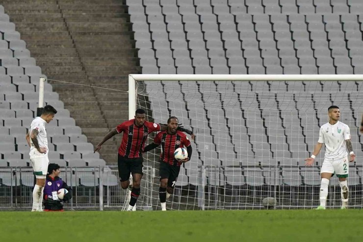 TRENDYOL 1. LİG: FATİH KARAGÜMRÜK: 2 - BOLUSPOR: 2