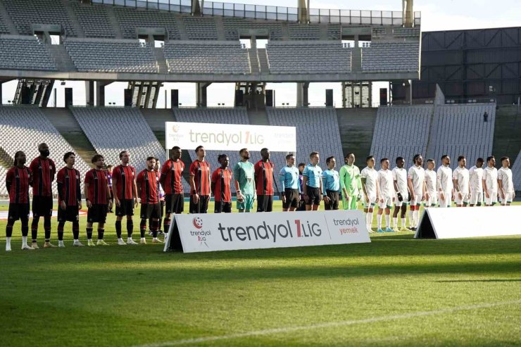 TRENDYOL 1. LİG: FATİH KARAGÜMRÜK: 2 - BOLUSPOR: 2
