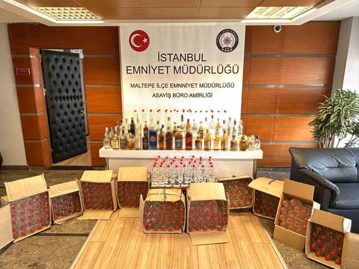 İSTANBUL’DA SAHTE ALKOL OPERASYONU: 4 GÖZALTI