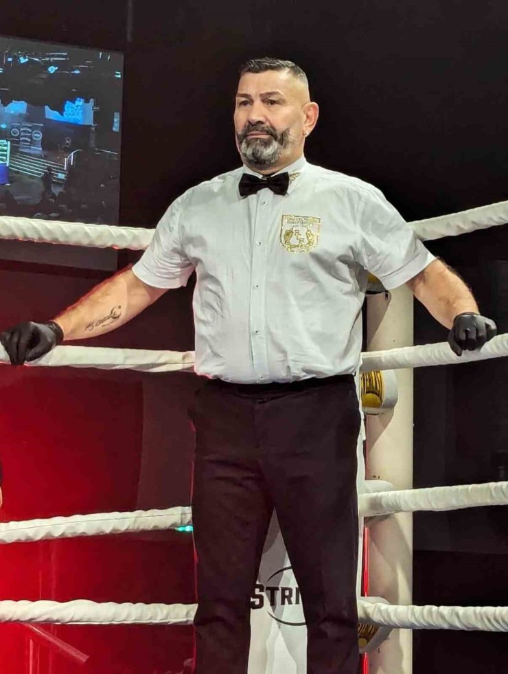 LEVENT ÇUKUR, WBC HAKEMİ OLDU