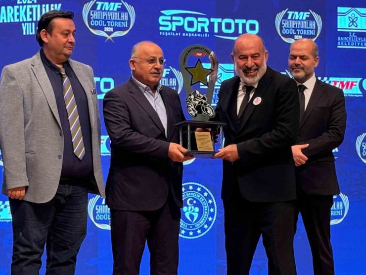 TMF’DEN, İHLAS HABER AJANSI SPOR SERVİSİ’NE ÖDÜL
