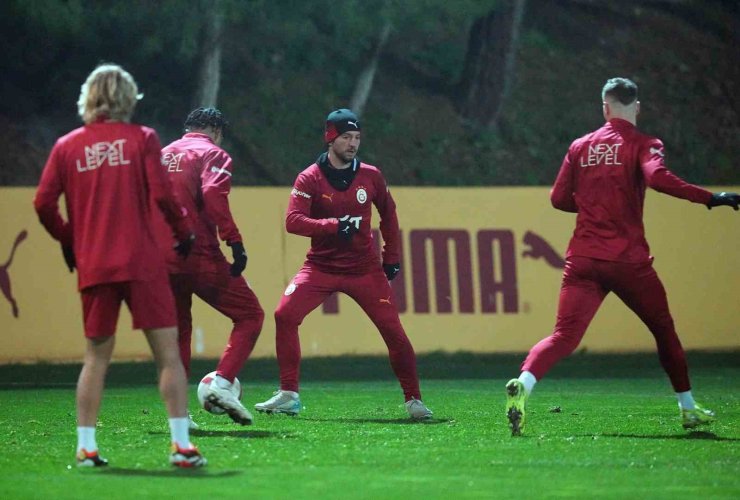 GALATASARAY, GÖZTEPE MAÇI HAZIRLIKLARINI SÜRDÜRDÜ