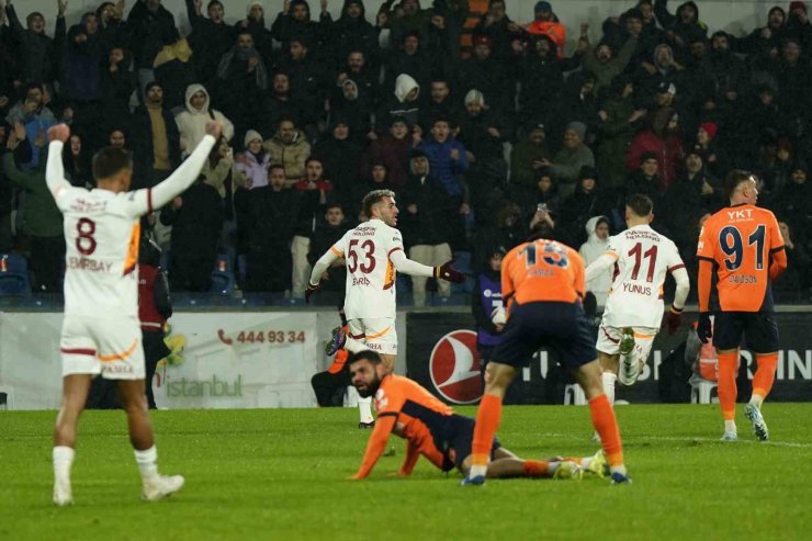 TRENDYOL SÜPER LİG: BAŞAKŞEHİR: 1 - GALATASARAY: 2 (MAÇ SONUCU)