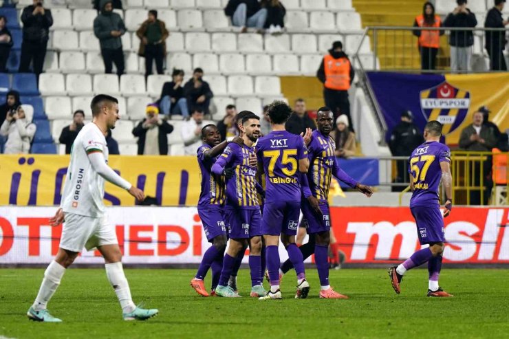 TRENDYOL SÜPER LİG: EYÜPSPOR: 3 - ALANYASPOR: 0 (MAÇ SONUCU)