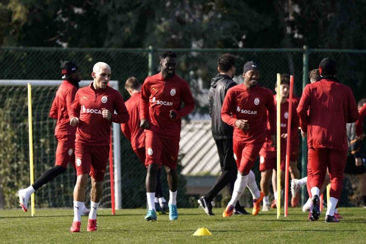 GALATASARAY, DİNAMO KİEV MAÇI HAZIRLIKLARINI TAMAMLADI