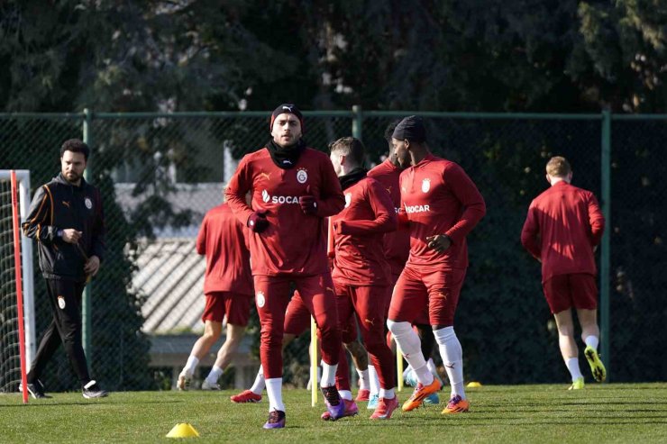 GALATASARAY, DİNAMO KİEV MAÇI HAZIRLIKLARINI TAMAMLADI