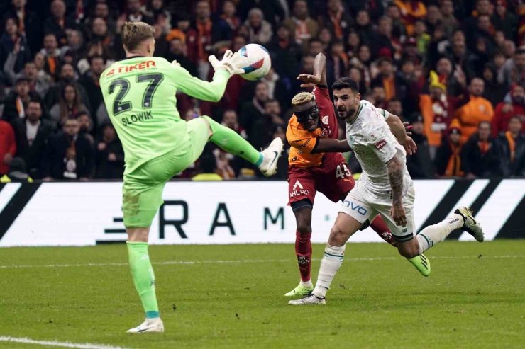 TRENDYOL SÜPER LİG: GALATASARAY: 1 - KONYASPOR: 0 (MAÇ SONUCU)