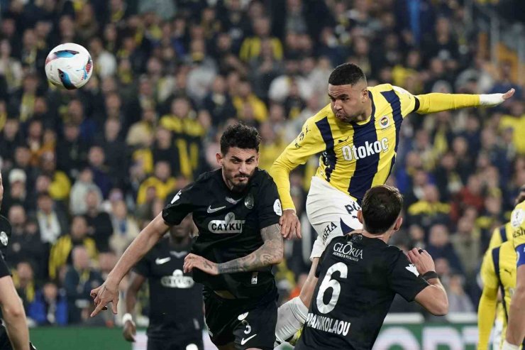 TRENDYOL SÜPER LİG: FENERBAHÇE: 3 - ÇAYKUR RİZESPOR: 2 (MAÇ SONUCU)