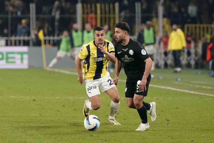 TRENDYOL SÜPER LİG: FENERBAHÇE: 3 - ÇAYKUR RİZESPOR: 2 (MAÇ SONUCU)