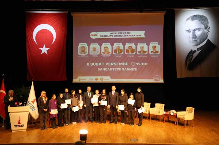 SANCAKTEPE’DE AFET BİLİNCİ PANELİ