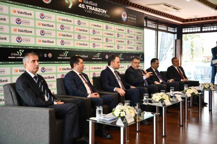 45. TRABZON YARI MARATONU’NUN BASIN TOPLANTISI YAPILDI