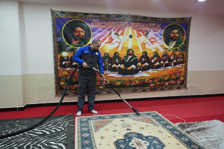 GAZİOSMANPAŞA BELEDİYESİ İBADETHANELERİ ÖZENLE TEMİZLİYOR