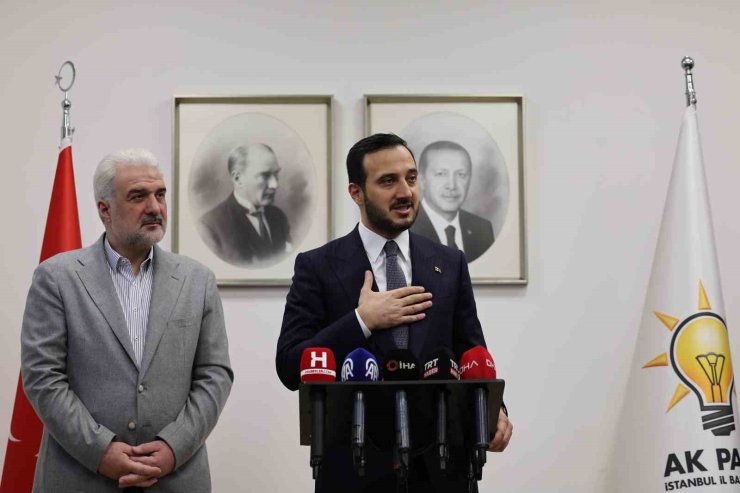 AK PARTİ İSTANBUL İL BAŞKANLIĞI’NDA DEVİR TESLİM TÖRENİ DÜZENLENDİ