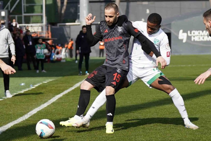 TRENDYOL 1. LİG: PENDİKSPOR: 1 - BOLUSPOR: 0
