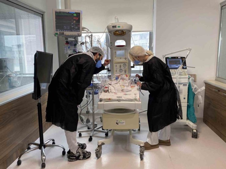 MİNİK KALBE BÜYÜK OPERASYON, 12 GÜNLÜKKEN YAPILAN AMELİYATLA SAĞLIĞINA KAVUŞTU