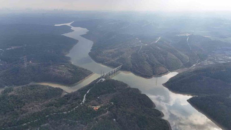 İSTANBUL’DA BARAJLARDAKİ DOLULUK ORANI YÜZDE 59,82 OLDU