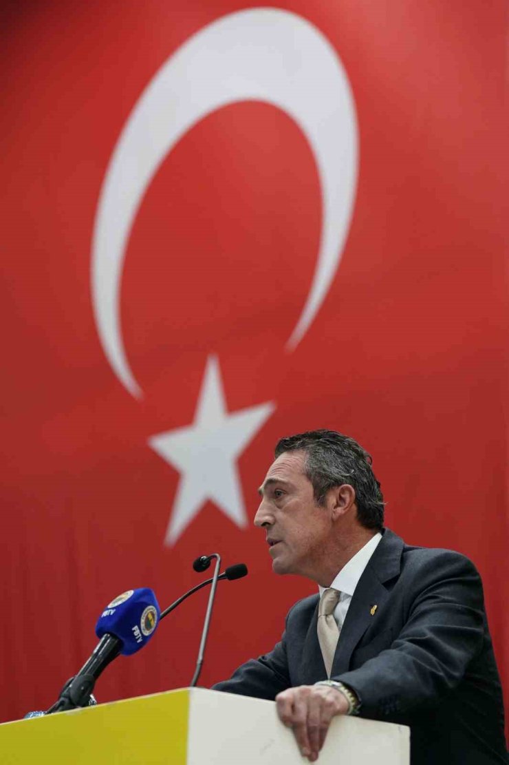 ALİ KOÇ: "TÜRK FUTBOLUNA ADALET GELDİĞİ ZAMAN SADECE FENERBAHÇE DEĞİL, HERKES KAZANACAK"