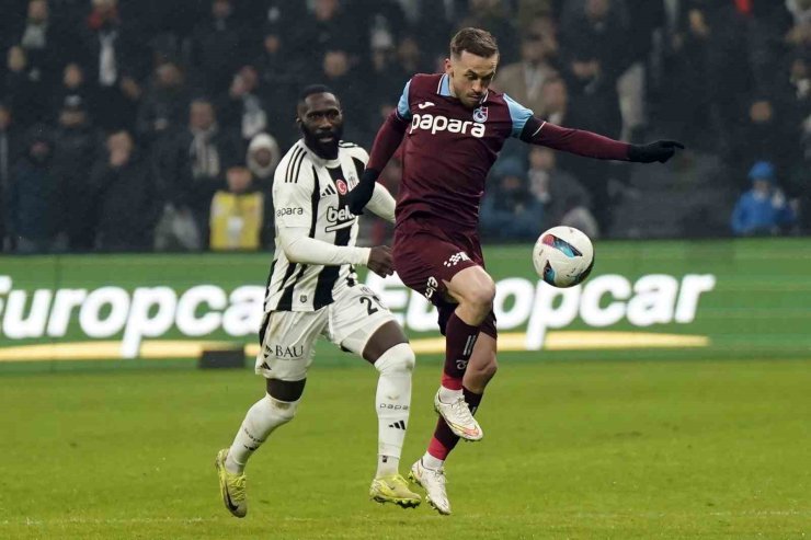 TRENDYOL SÜPER LİG: BEŞİKTAŞ: 2 - TRABZONSPOR: 1 (MAÇ SONUCU)
