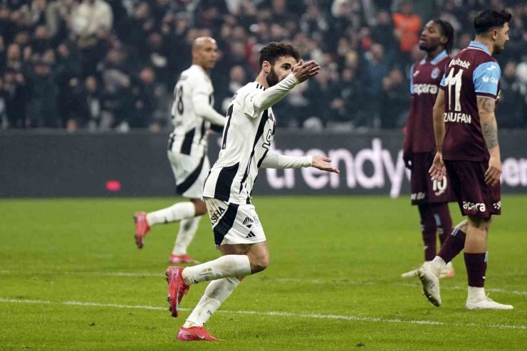TRENDYOL SÜPER LİG: BEŞİKTAŞ: 2 - TRABZONSPOR: 1 (MAÇ SONUCU)