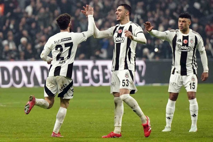 TRENDYOL SÜPER LİG: BEŞİKTAŞ: 2 - TRABZONSPOR: 1 (MAÇ SONUCU)
