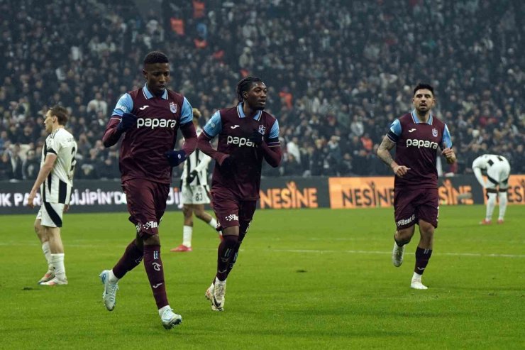TRENDYOL SÜPER LİG: BEŞİKTAŞ: 0 - TRABZONSPOR: 1 (İLK YARI)